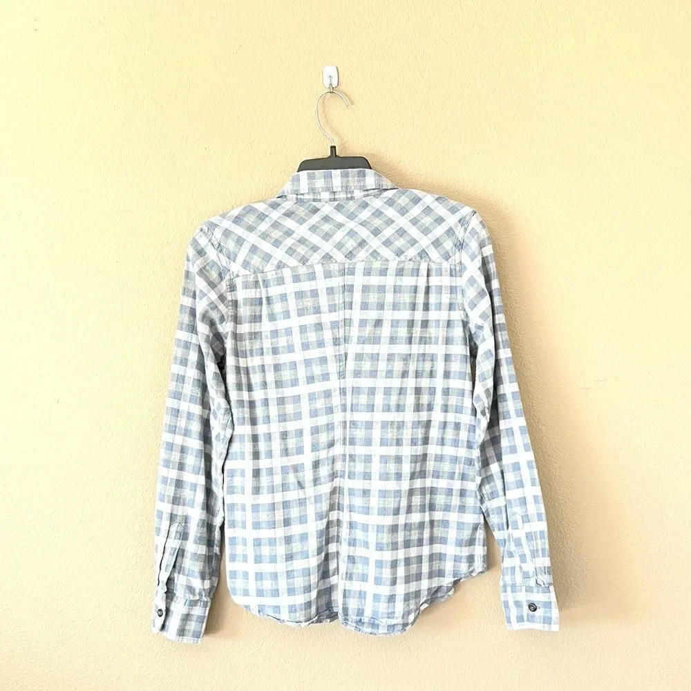 Pendleton Plaid Button Down Top - Picture 7 of 7
